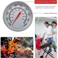 thumbnail image 2 of Termómetro de Barbacoa, Termómetro de Horno de Acero Inoxidable Max 500c/1000f Termómetro de Pantalla analógica para Horno, Horno de Pizza, Horno de Leña. Afortunado Sencillez, 2 of 5