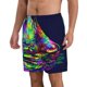 thumbnail image 2 of Fotbe Howling Wolf Trajes de Baño Estampados para Hombre, Shorts de Verano de Secado Rápido, Ropa de Playa, Bañadores-Small, 2 of 6