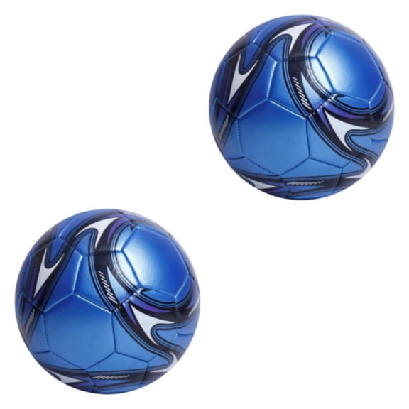 Eigraketly Soccer Ball Size 5 Outdoor Toys Official Ball Stitched  Training Match Azul 2piezas