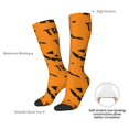 thumbnail image 4 of Yiaed Trick Or Treat Print Great elasticity Adult Stockings Sports socks for Men and Women, 4 of 6