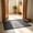 269#Red, variant on Line Textured Absorbent Entry Floor Mat, Deep Groove Debris Capturing Construction, Non Slip Damp Proof Base Halloween Entrance Rug, Easy Clean Mat For Indoor Front Door Mud Removal