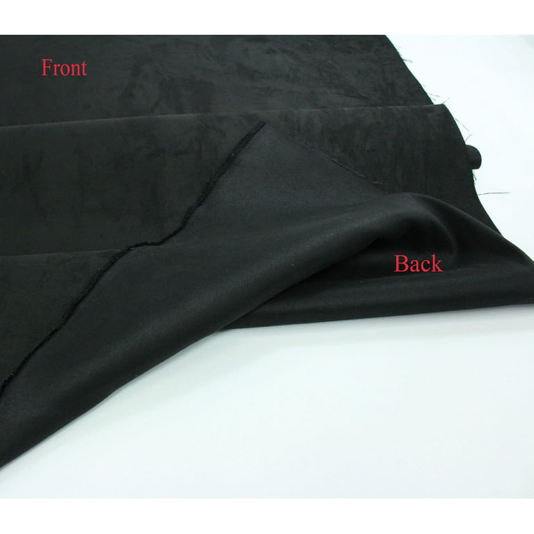  Polyester Twill Solid Black, Fabric by the Yard : Arts