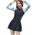 thumbnail image 1 of Leutsin Women's Wetsuit Long Sleeve Jacket Neoprene Wetsuits With Front Zipper Wetsuits, 1 of 8