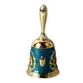 thumbnail image 1 of Retro Style Call Bell, Alloy Material Hand Bell With Rounded Handle, Clear Sound For Training Pets, Waking Families, Signaling Students, 1 of 8