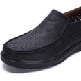 thumbnail image 2 of Xishao Mocasines Malla Transpirable Verano para Hombre Zapatos Livianos Casuales Cómodos Zapatillas Playa Caminar al Aire Libre y Cómodas Xishao ropa, 2 of 2
