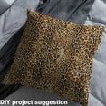 thumbnail image 2 of Manfei Brown Animal Print Sewing & Crafting Fabric (1 Yard), Leopard Cheetah Home Decor Fabric by the Yard, Wildlife Theme DIY Fabric, 2 of 6