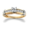 1/2 Carat Princess-Cut Diamond Ring