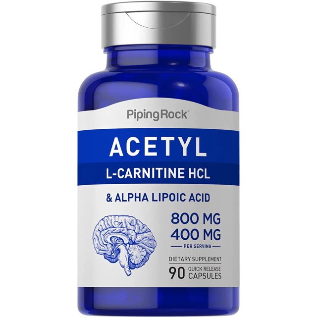 Acetyl L Carnitine And Alpha Lipoic Acid Benefits Acetyl L-Carnitine and Alpha Lipoic Acid Capsules | 90 Count | by