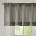 thumbnail image 3 of Home Essence Viola Faux Silk Solid Pleated Valance, 3 of 4
