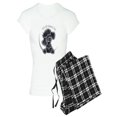 thumbnail image 1 of CafePress - Black Poodle IAAM Full - Women's Light Pajamas, 1 of 1