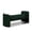 Green, variant on Meridian Furniture Peyton Green Boucle Fabric Bench