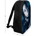 thumbnail image 2 of Dance Wednesday Backpacks Basic Shoulder Daypack Bookbag Satchel Knapsack Rucksack, 2 of 3
