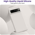 thumbnail image 2 of Designed for Pixel 8 Pro Case, [Military-Grade Drop Protection][Anti-Scratch Microfiber Lining] Silicone Slim Thin Shockproof Phone Case for Google Pixel 8 Pro 6.7 inch (Stone), 2 of 12