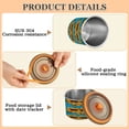 thumbnail image 5 of 17OZ Food Storage Can - Keep Coffee Tea Flour & More Fresh - Ideal for Cereal Nuts & Pet Food Smiley Sunglasses Sunflowers, 5 of 9