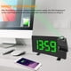 thumbnail image 3 of Reloj despertador digital perfecl Proyección curva doble FM Habitación Reloj de alarma digital, 3 of 8