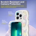 thumbnail image 3 of Case for iPhone 14 Plus (6.7 inch), TPU Kawaii Case Protection Cover for Women Girls, Cute Anti-Scratch Phone Case for iPhone 14 Plus, Multicolor - Heart, 3 of 13