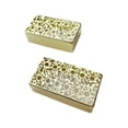 thumbnail image 2 of TISHITA 2 Pieces Guitar Pickup Covers Accessory Instrument Hollow Out Patterns Sturdy for Electric Guitars Engraved DIY Part Replaces Gold Carving, 2 of 8
