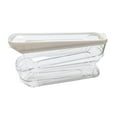 thumbnail image 3 of Tnarru Refrigerator Rolling Egg Dispenser ,Organizer Bin, Storage Container Automatically Rolling Egg Holder Storage Box for Kitchen white 3 tiers, 3 of 8