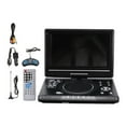 thumbnail image 2 of Lecteur DVD Portable de 9,8 Pouces pour la Maison et la Voiture, Lecteur TV de Jeu VCD CD, Adaptateur Radio USB, Prise en Charge de la Radio FM, Écran Haute Résolution, 2 of 3