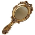 thumbnail image 3 of Zoyueyie Vintage Handheld Mirror Embossed Hand Held Mirror Makeup Mirror Vanity Mirror Hand Mirror, 3 of 11