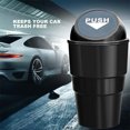 thumbnail image 7 of PENGXIANG Car Trash Can with Lid Small Car Trash Bin Portable Vehicle Auto Car Garbage Can Bin Trash Container Fits Cup Holder Console Door Pocket for Car, Office, Home, Bedroo, 7 of 7