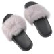 thumbnail image 3 of 1 Pair Women Leisure Shoes Comfortable Cotton Slippers for Indoor Use Light Grey Size 6.5US 9.2355, 3 of 3