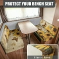 thumbnail image 2 of Yuyamidu Butterfly RV Dinette Cushion Slipcover Sunflower RV Couch Covers for Sofa Washable RV Dinette Seat Covers Camper RV Sofa Cushions RV Accessory, 2 of 7