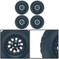 thumbnail image 6 of Kokiya 4 Pieces Tire Wheel Replacing Metal Wheel Rim Tire for 1/12 1/16 Vehicle DIY black, 6 of 9