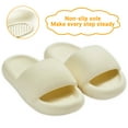 thumbnail image 3 of Pillow Slippers for Women Men Non-Slip Quick Drying Bathroom Shower Sandals Thick Sole Cloud Slides Indoor & Outdoor, 3 of 7