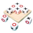 thumbnail image 2 of Juego de madera Tic TAC Toe, juegos de rompecabezas de , juego de mesa de centro clásico para rellenos de bolsas de regalos para adultos, 2 of 9