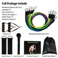 thumbnail image 3 of LNGOOR 11pcs Pull Rope Fitness Exercises Resistance Bands Set Training Yoga Band Gym Fitness Equipment, 3 of 7