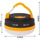 thumbnail image 3 of Camping Lights 3 Pack Waterproof LED Tent Lights with Magnetic Base Outdoor Camping Lights Battery Powered Tent Lights 3 Modes for Hiking, Fishing, Em, 3 of 5