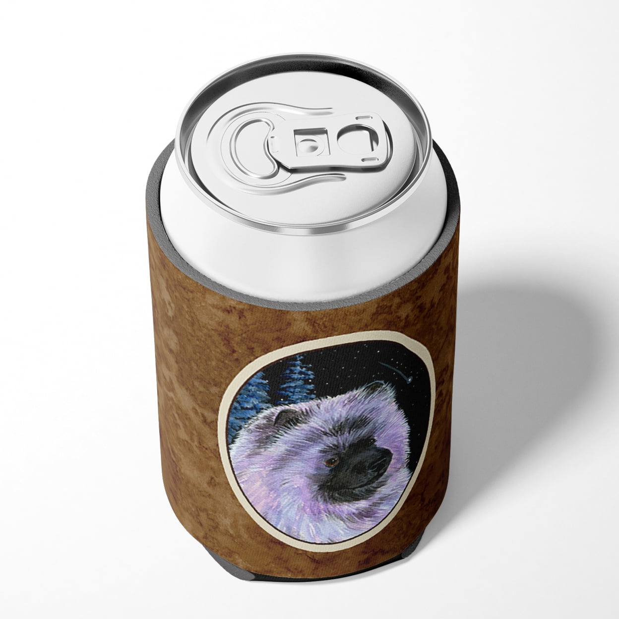 Carolines Treasures SS8412CC Starry Night Keeshond Can or Bottle Hugger Can Hugger multicolor