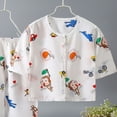 thumbnail image 5 of 2-3 Years Toddler Toddler Long Sleeve Sweater Blouse Pullover Sweatshirt Elastic Pants Warm Boys 2PCS Outfits Sweatsuits Dailywear Set 12-24 Months 2T 3T 4T 5T Gift Set, 5 of 5