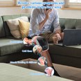 thumbnail image 4 of iKeener Electric Red Light and Infrared (880nm+660nm)Light Heating Physiotherapy Knee Massager Protector Knee Guard Knee Joint Pain Relief Home Rehabilitation Tool, 4 of 6
