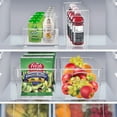 thumbnail image 4 of Sorbus 4-Pack Stackable Storage Bins – Clear Organizer for Kitchen, Fridge, and Bathroom, 4 of 16