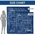 thumbnail image 3 of Amhlg Blanket Gifts for Women or Men - Get Well Blanket, Inspirational Gifts for Her Him, Feel Better After Surgery Gifts, Thinking of You Gifts for Dad Brother Son Friend Coworker, 3 of 6