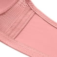 thumbnail image 4 of Bigersell Seamless Sports Bras for Women Summer T-Shirt Bras for Women Bralette Bra Style B846 V-Neck Pullover Bras Hook and Eye Bra Closure Women Size Sleeping Bras for Women Pink 36, 4 of 7