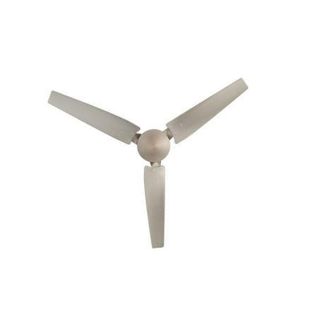 Hampton Bay Products Hampton Bay Industrial 60 In. Indoor Brushed Steel Energy Star Ceiling Fan by Hampton Bay ()