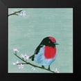 thumbnail image 2 of Wang, Melissa 15x15 Black Modern Framed Museum Art Print Titled - Bird and Blossoms IV, 2 of 5