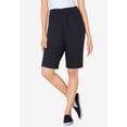 thumbnail image 2 of Woman Within Plus Size Fineline Denim Short, 2 of 4