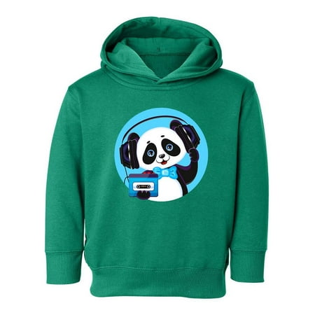 

Panda Listening To Music Hoodie Toddler -Image by Shutterstock 4 Toddler