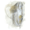 thumbnail image 2 of Vess, June Erica 19x24 White Modern Wood Framed Museum Art Print Titled - Turbulent II, 2 of 4