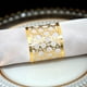 thumbnail image 3 of 50 anillos para servilletas de papel, hebillas compactas para servilletas, decoraciones decorativas para anillos de servilletas., 3 of 6