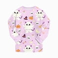 thumbnail image 4 of KPOPLK Kids Halloween Pajamas Long-Sleeve PJ Sets for Girls Cozy, Comfy, Funny Kids' Pajama Sets,Size 8-9 Years, 4 of 9