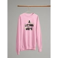 thumbnail image 3 of A Living Hope Daisies Sweatshirt Women -Image by Shutterstock, Female Small, 3 of 4