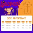 thumbnail image 7 of Veyryth Unisex Monkey Adult Onesie Pajamas, Polar Fleece Animal Pajamas，One-Piece Sleepwear for Men and Women Size L, 7 of 7
