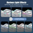 thumbnail image 6 of Cooling Fan Fit for Xbox Series S, Horizontal/Vertical Cooling Stand with 7 Kinds of RGB Light Modes, Low Noise External Cooling Fan, 3 Levels Adjustable Speed Heat Dissipation, 2 Extra USB Ports, 6 of 9