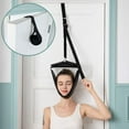 thumbnail image 3 of Visland Cervical Traction Device Adjustable Faux Leather Neck Stretcher with Door-Mount Portable Traction Belt for Neck Pain Relief & Muscle Tension, 3 of 8