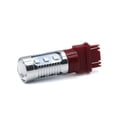 thumbnail image 3 of 3157 Red Stop Brake 2835 Flash Strobe Rear Alert Safety 12-LED Light Bulbs (3157, Red), 3 of 7